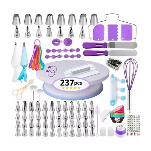 Kit De Picos/boquillas Para Decorar Pasteles, 237 Piezas