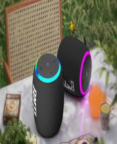 Bocina Altavoz Bluetooth Mini Ipx7 Con Luz Xdobo Rainbow 15w.