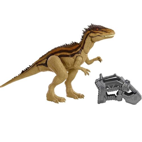 Carcharodontosaurus Mordida Masiva Jurassic World Figura de Accion Mattel