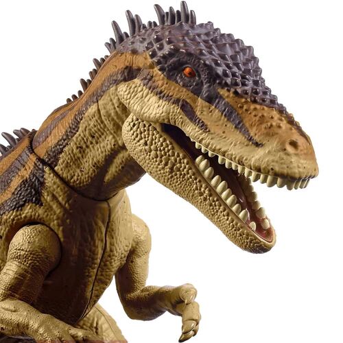 Carcharodontosaurus Mordida Masiva Jurassic World Figura de Accion Mattel