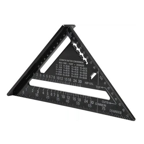 Escuadra Rapida Universal Aluminio 7 17cm Para Carpintero