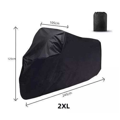 Funda Impermeable Para Motocicleta, Protectora De Polvo XXL