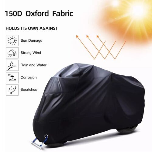 Funda Impermeable Para Motocicleta, Protectora De Polvo XXL