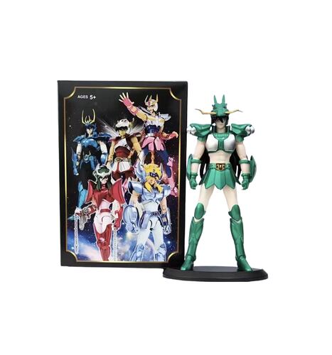 Figura Shiryu de Dragón Caballeros Del Zodiaco Saint Seiya 19cm