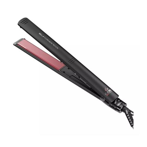 Plancha de cabello GA.MA Ion negra y roja 110V/220V