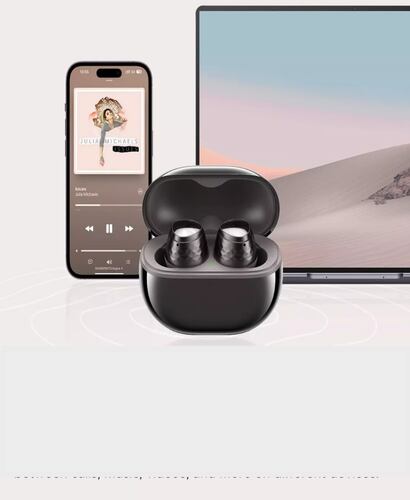 Audífonos in-ear gamer inalámbricos Soundpeats Engine 4 negro.