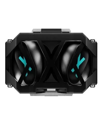 Audífonos in-ear gamer inalámbricos Novamos K89 Pro gris metalizado con luz rgb LED