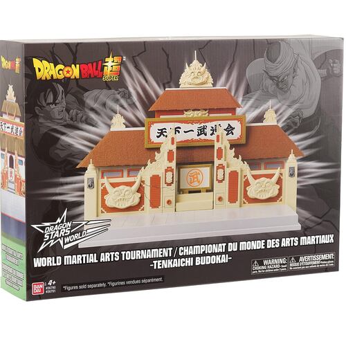 tenkaichi budokai Dragon Ball Super Set de Juego de Escenario del Torneo Mundial de Artes Marciales Dragon Stars 