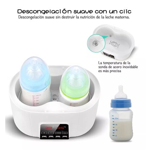 Calienta biberones para bebe y estirilizador 4 en 1