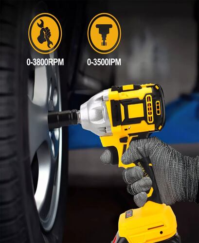 Kit Pistola Impacto Llave Inalámbrica Batería 4.0ah 520n.m