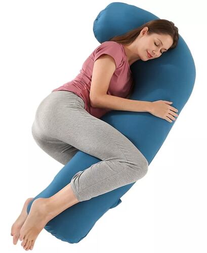 Almohada De Embarazada Lactancia Tipo J,multiusos,lavabl.