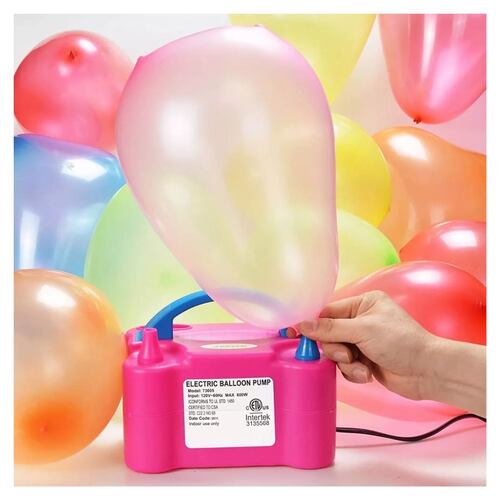 Bomba para inflar globos eléctrico