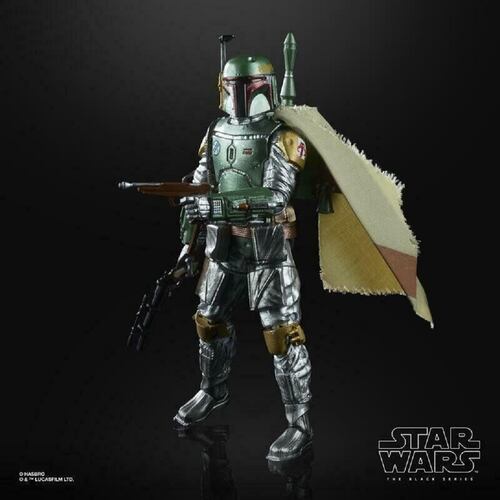 Boba Fett Carbonized Exclusivo Star Wars Black Series 6 HASBRO
