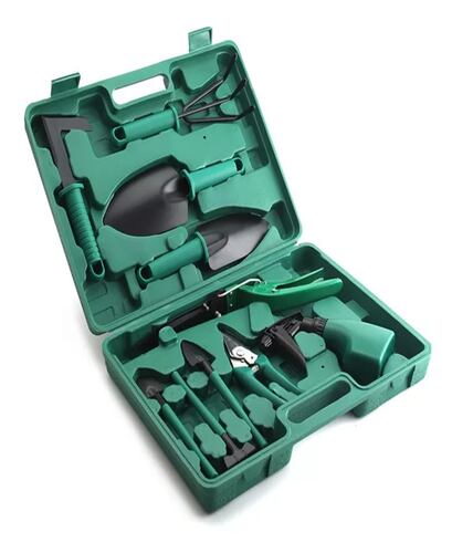 Juego De Herramientas De Jardinería, 10 Piezas