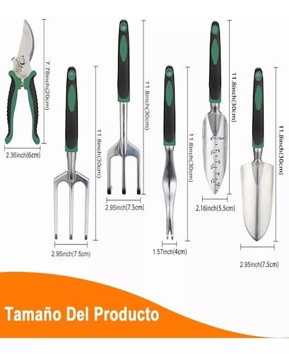 Juego De Herramientas De Jardín Kit Manual Jardinería 11pzs.