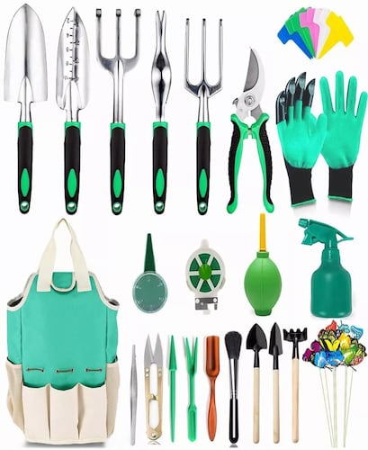 Juego De Herramientas Para Plantar Jardines De 83 Piezas.