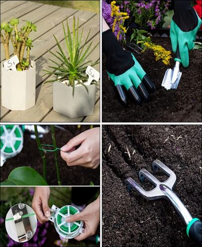 Juego De Herramientas Para Plantar Jardines De 83 Piezas.