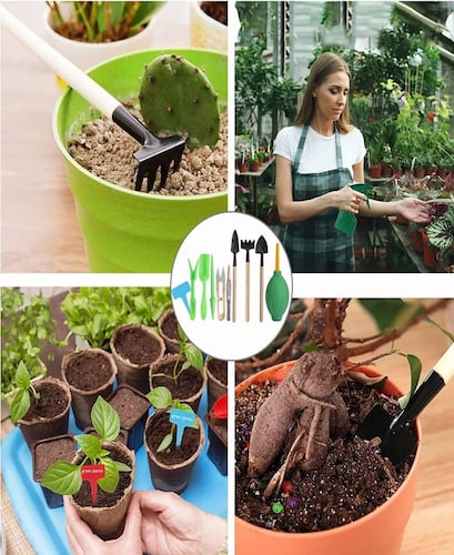 Juego De Herramientas Para Plantar Jardines De 83 Piezas.