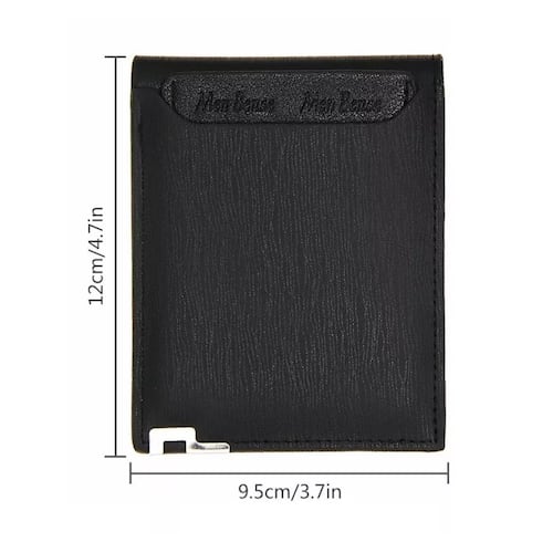 Cartera Hombre con monedero cuero Café