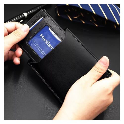 Cartera Hombre con monedero cuero Café