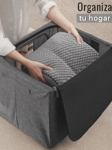 AGBOX Set De 2 Cajas Flexibles Para Almacenar BLA02G.