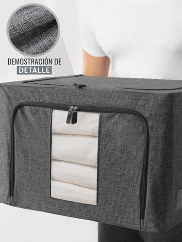 AGBOX Set De 2 Cajas Flexibles Para Almacenar BLA02G.