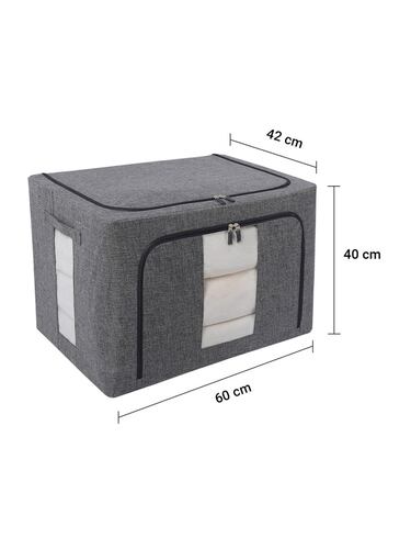 AGBOX Set De 2 Cajas Flexibles Para Almacenar BLA02G.
