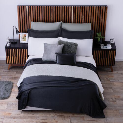 Cobertor Ultrasuave Negro Ks