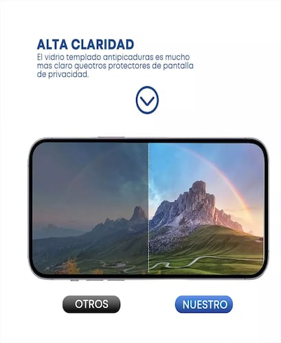 2 Piezas Mica Cristal Templado 9d Para iPhone Marcas Agregar a favoritos 4.5 Calificación 4.5 de 5 (2216).
