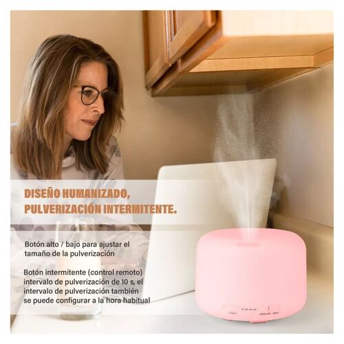Difusor inteligente 500 ml compatible con alexa y google home