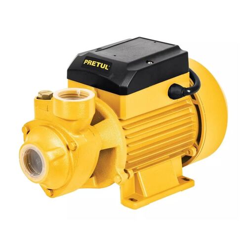 Bomba periférica monofásica 0.5hp color amarillo 60Hz 127V