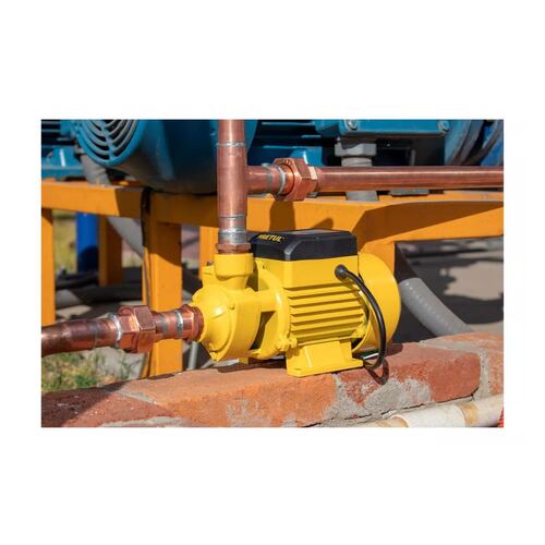 Bomba periférica monofásica 0.5hp color amarillo 60Hz 127V
