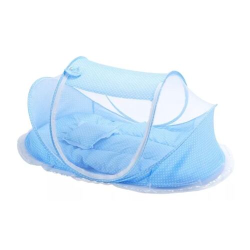 Cuna moises plegable portátil Azul