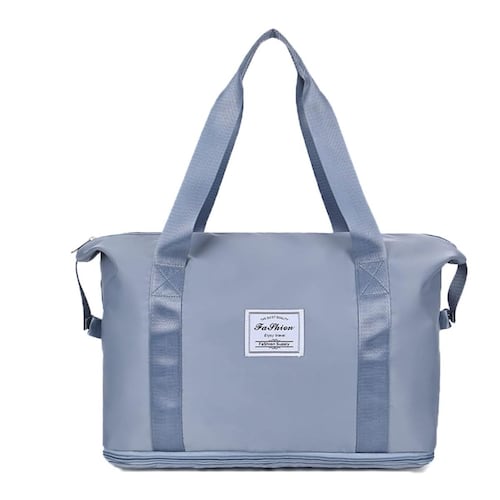 Bolso deportivo para viajes, gimnasio, ejercicios aZUL claro