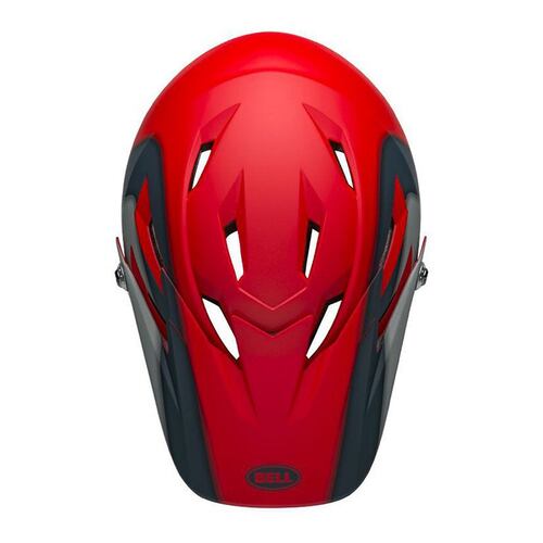Casco BELL Montaña SANCTION Full-Face Negro/Rojo Talla:L (58-62cm).