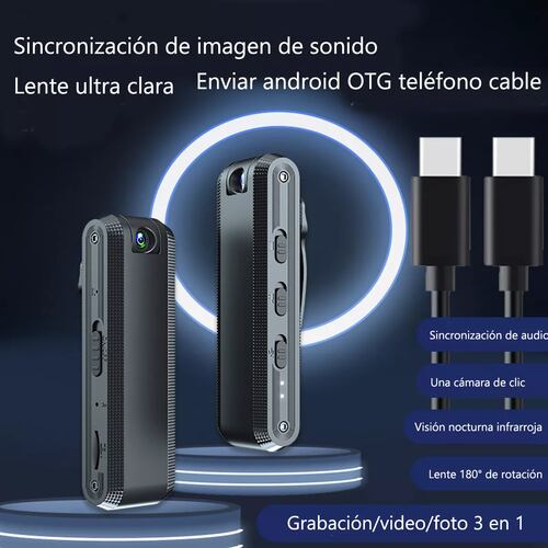 Camara Espia Mini-hdgrabador Grabación De Sonido Video Pluma