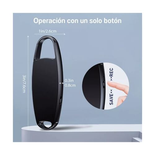 Mini Usb 64gb Recorder, Grabadora Activada Por Voz