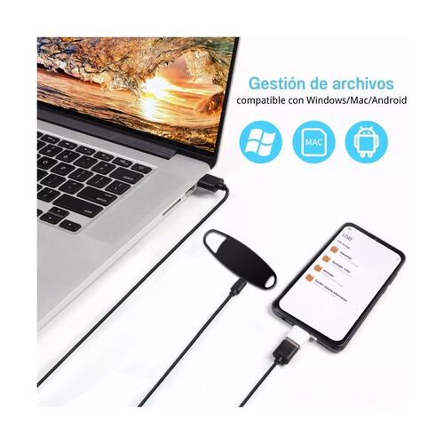Mini Usb 64gb Recorder, Grabadora Activada Por Voz