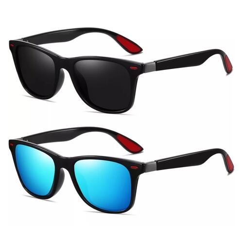 Gafas De Sol Polarizadas Unisex 2 Piezas
