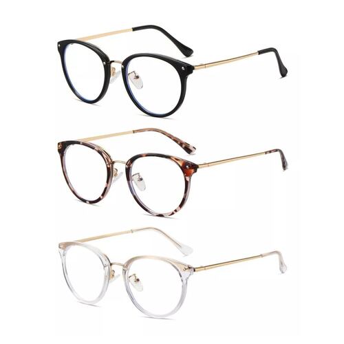Paquete de 3 Gafas De Filtro De Luz Azul Lentes