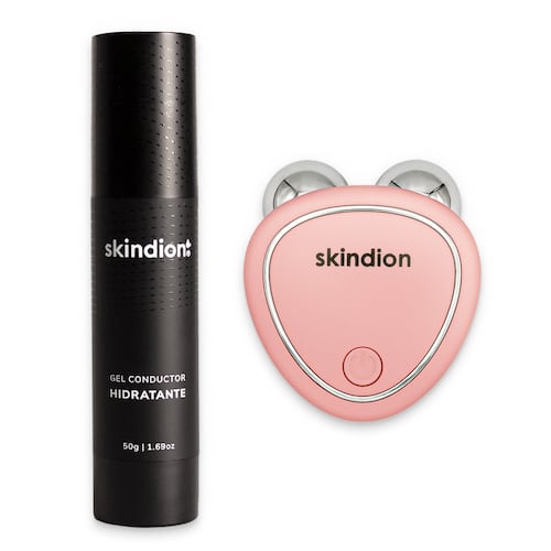 Skindion Dispositivo de Rejuvenecimiento Facial con Microcorriente Reductor de Arrugas y Tonificación Facial.