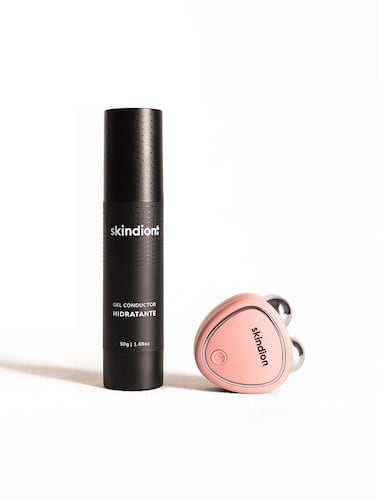 Skindion Dispositivo de Rejuvenecimiento Facial con Microcorriente Reductor de Arrugas y Tonificación Facial.
