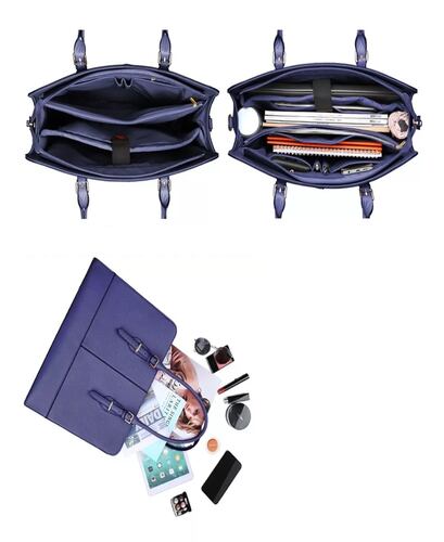 Elegante Tote Bolsa Para Laptop 15.6 Casual De Mujer De Moda