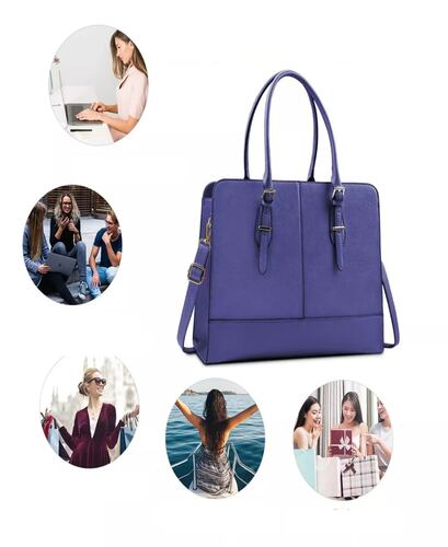 Elegante Tote Bolsa Para Laptop 15.6 Casual De Mujer De Moda