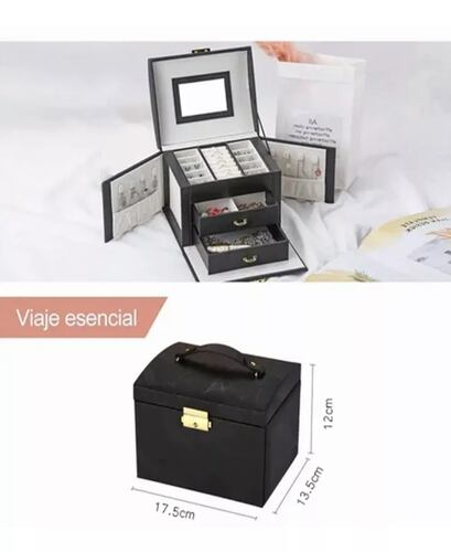 Cajas De Exhibición De Joyería Joyero Organizador De 3 Capas.