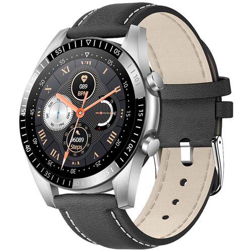 Reloj Smartwatch Vak 115 Piel Bluetooth Calorias Musica.