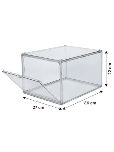 AGBOX Zapateras Apilables Premium 4 Pack Payton ZAP04TN.