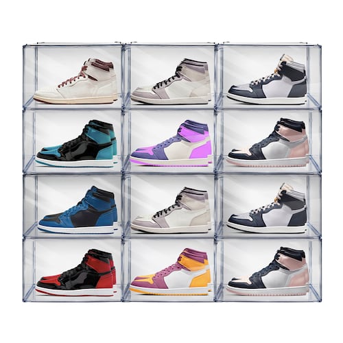 AGBOX Zapateras Apilables Premium 12 Pack Payton AG-ZAP12PT.