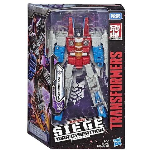 Starscream Transformers Generations Siege War for Cybertron Voyager Trilogy TAKARA TOMY