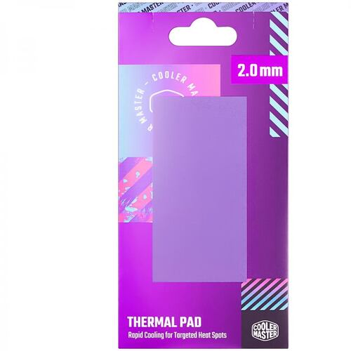 Parche Termico Cooler Master 2mm Conductividad 13.3W/mK TPX-NOPP-9020-R1